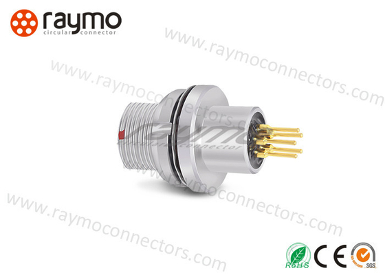 PPS Insulator HEG HGG Circular Cable Connectors 2B Panel  2 Pin