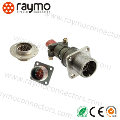 Russia Connector 2PM-14 Series 4Pin Male Panel Socket – 2РМТ14Б4Ш1В1В