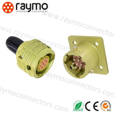 500 Mating Cycles Bayonet Circular Connectors for Secure demanding applications Brass Shell and High Reliability
