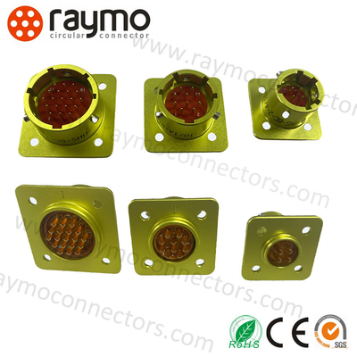 ОНЦ-БС-1(2) Series Connector Shell Size 10 4 Pin Female Plug With Tail Attachment (Optional)-ОНЦ-БС-1-4/10-P12-1-B