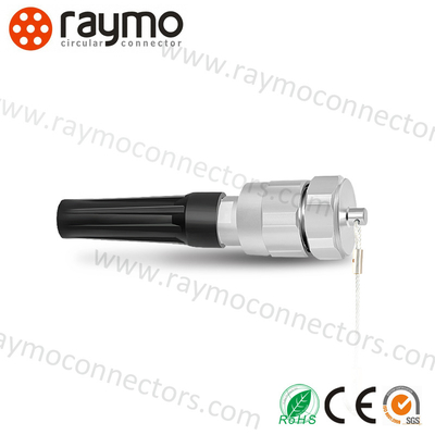500 Mating Cycles Bayonet Circular Connectors for Secure Military Applications Brass Shell and High Reliability