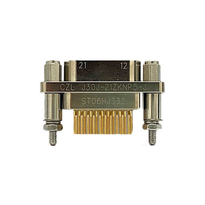 J30J Series Gold Plated Miniature Rectangular Connector Custom Wire Length