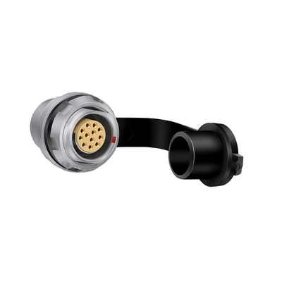 DBPU 1031 IP68 12-Pin Female Circular Push-Pull Connector