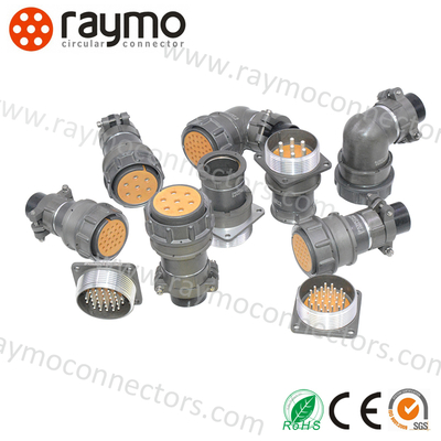 2PM Connector 500 Mating Cycles -60-200C 5-40A Aluminum Alloy