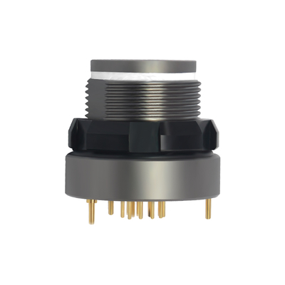 2-16 Pin Silver AMC Series Connector for Industrial Connections
