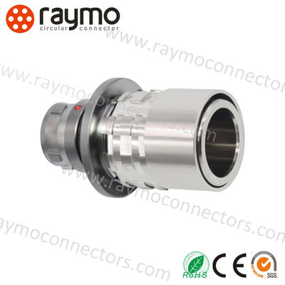 AMC 27 Pin High Density Push Pull Connector Screw-Lock 5Gbps Circular Receptacle for Medical Imaging