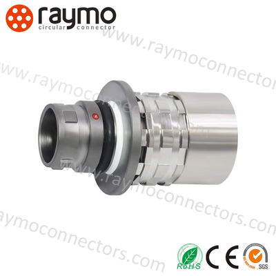 AMC 27 Pin High Density Push Pull Connector Screw-Lock 5Gbps Circular Receptacle for Medical Imaging