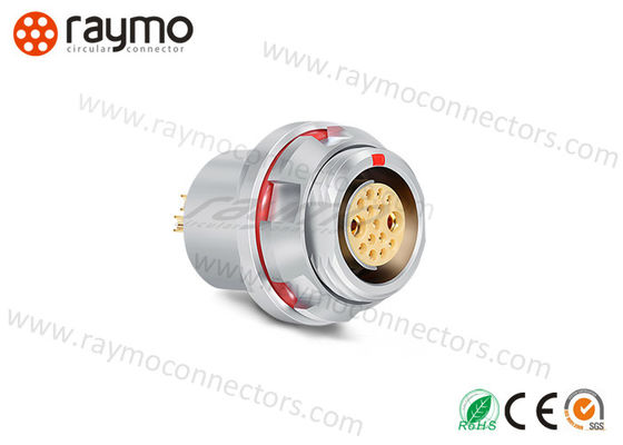 4 Poles Industrial Circular Connectors DBPE 102 A53 130 Robust Shock Resistant Design
