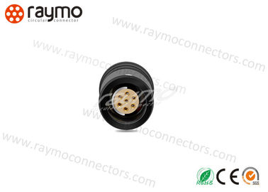 Fischer Waterproof Connector Short Cable Receptacle, KSE KS 7 Pins Circular Connector, Kse 102 A056 140