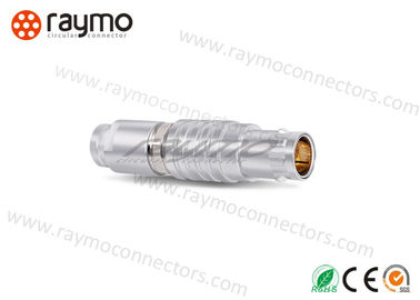Male Solder 6 Pin FGG 1B Circular Push Pull Connectors IP50