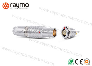 8 Pin Circular Push Pull Connectors , Female Pin Connector Replace LEMOS FGJ FHJ PHJ