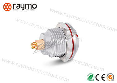 2-24 Pin Circular Waterproof Connector , Ip68 Cable Connector Dustproof Wire Sealing
