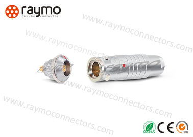 5 Pin IP68  Electrical Plug Connector  0K FGG EGG M14 Chrome Palted Brass ​Black Shell