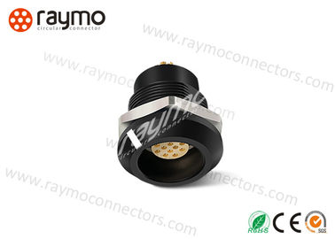 Fixed Panel Socket  Waterproof Power Connector HGG 0K 307 KLA LEMO K Series