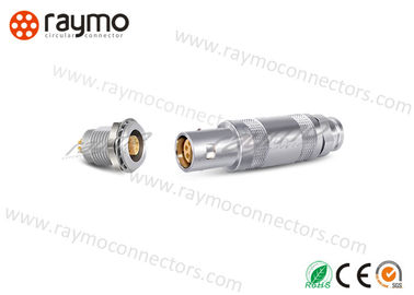 Reliable Half Moon Connector , Straight Cable Connector Shock Vibration Resistance