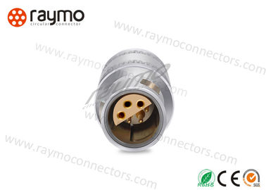 Reliable Half Moon Connector , Straight Cable Connector Shock Vibration Resistance