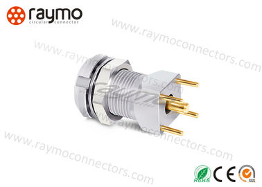 EPE Pcb Mount Connector Outershell Design Quick Push Pull Self Latching System