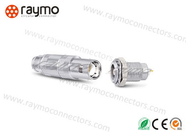Convenient Metal Circular Connector Low Voltage High Temperature Resistance