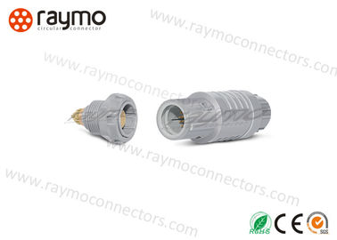 Wire Circular Plastic Connectors Thread Connection Small Size With OEM ODM Service