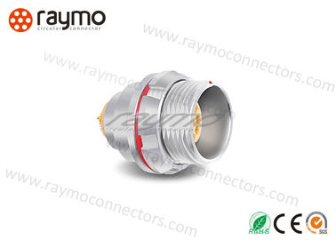 Polarized Keying System Waterproof Power Connector Panel Receptacle Avoid Cross Interface