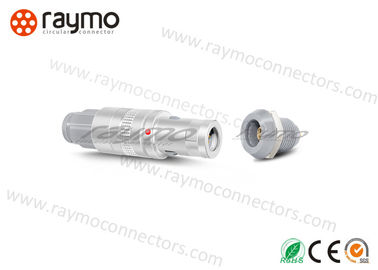 Convenient Circular Plastic Connectors High Density Arrangement With Yellow Nut