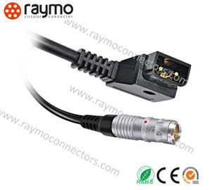 Highly Compatible Male Plug Connector Solder Contacts PC Gray Colour Shock Resistant