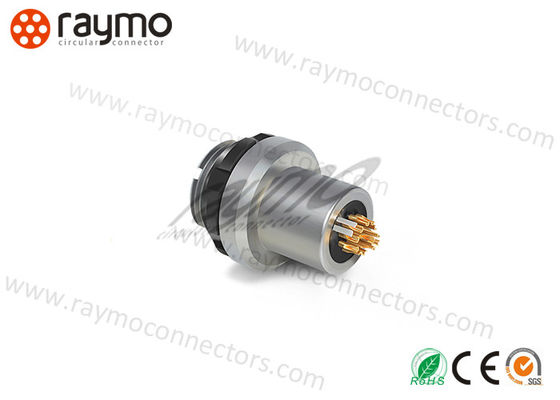 AMC Series Miniature Circular Push Pull Connector 12 Pin Quick Coupling for Medical Devices