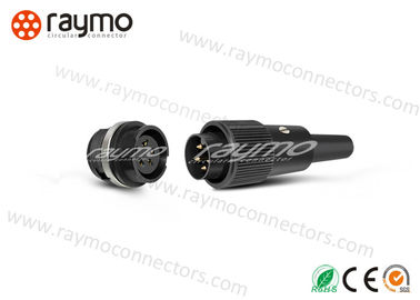 Custom Threaded Electrical Connector , Screw Locking Connector 19.9 – 20 Mm Diameter