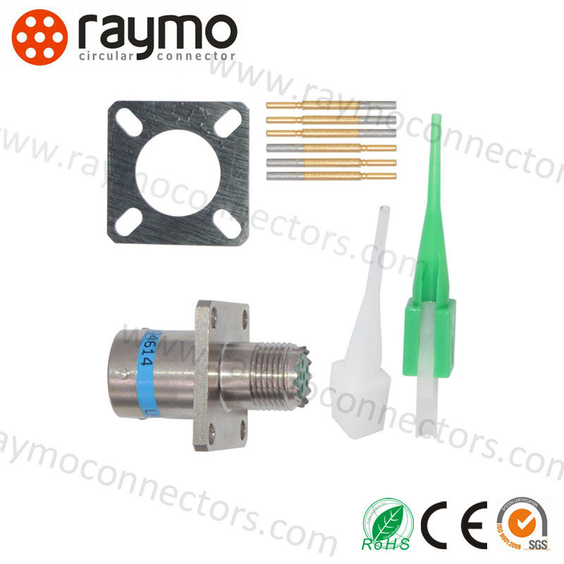 Amphenol D38999 Series III Connector D38999/26WB05SN Female Plug Cable 5 Pin Industrial Circular Connectors
