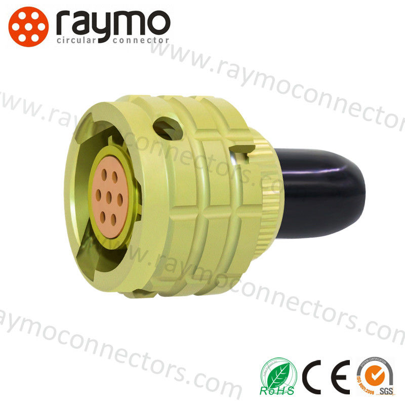 OHS-BC-1-4/10-B1-1-B Hermetic Square Flange Receptacle Bayonet Russian Industrial Circular Connectors
