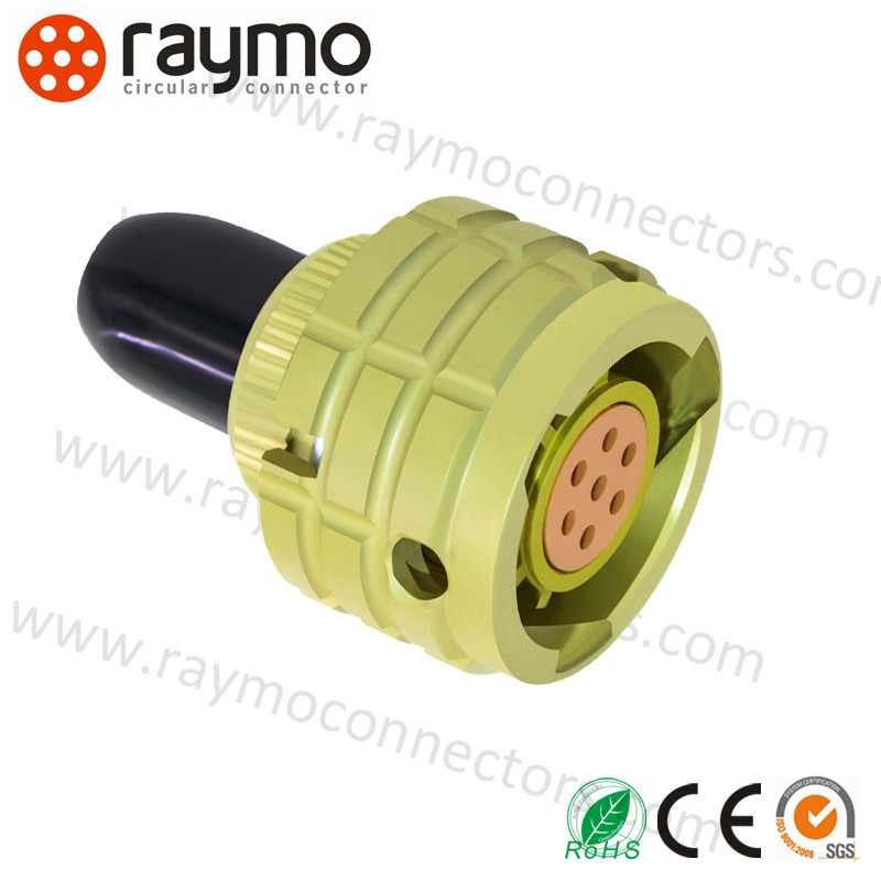 ОНЦ-БС-1(2) Series Connector Shell Size 10 4 Pin Female Plug With Tail Attachment (Optional)-ОНЦ-БС-1-4/10-P12-1-B
