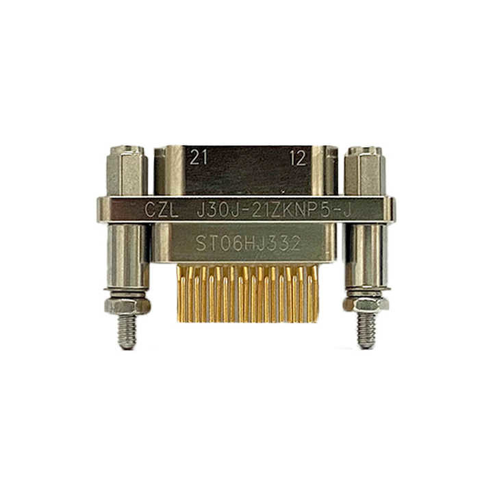 J30J Series Gold Plated Miniature Rectangular Connector Custom Wire Length