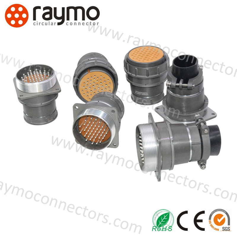 2PM Waterproof Connector 4-50 Pin Aluminum Alloy 5-40A