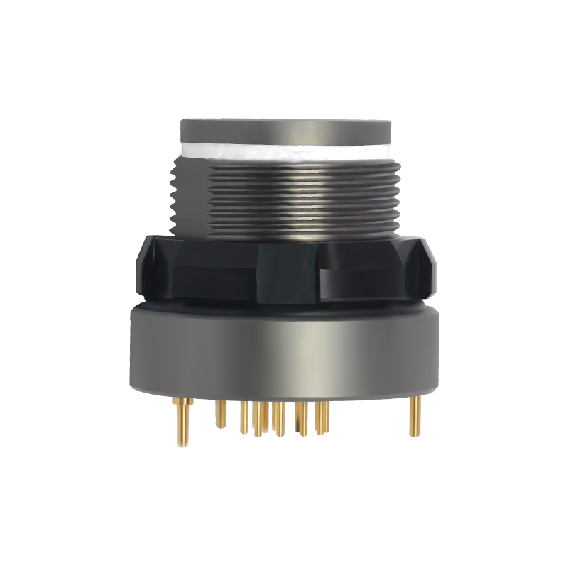 2-16 Pin Silver AMC Series Connector for Industrial Connections