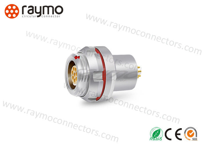 4 Poles Industrial Circular Connectors DBPE 102 A53 130 Robust Shock Resistant Design