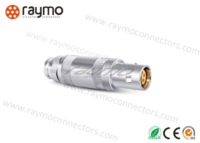 Reliable Half Moon Connector , Straight Cable Connector Shock Vibration Resistance