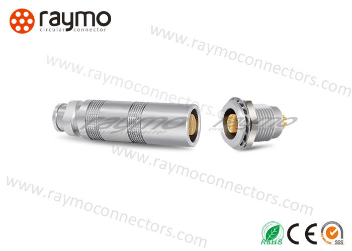 PCA Free Cable Receptacle Half Moon Connector , Metal Cable Connectors