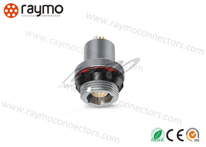 Compact Design Industrial Circular Connectors 2-16pins Structure High Contact Density