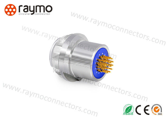 Professional Industrial Radio Connectors, Industry Standard Fiber Optic Connectors Small Volume Size