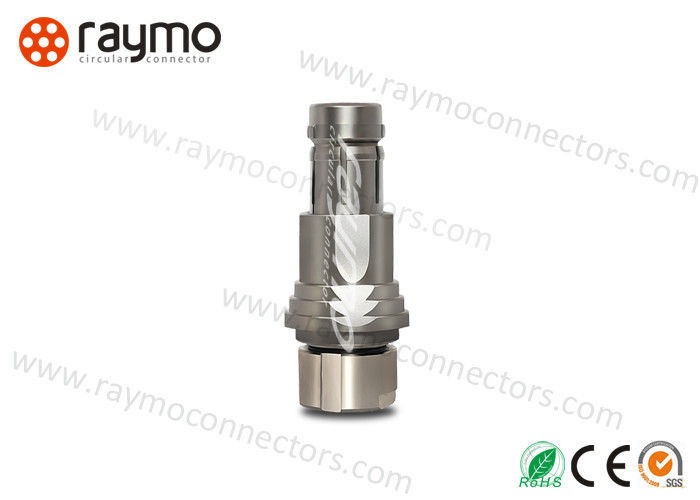 Straight Plug Military Circular Connectors , Mil Spec Power Connector 0U 1U Shell Size
