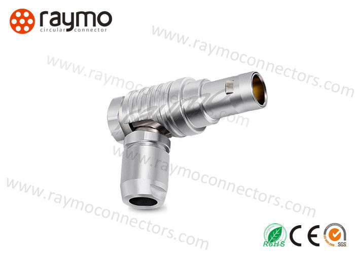 Elbow Plug FHG 0B 1B 2B Right Angle Circular Connector IP50