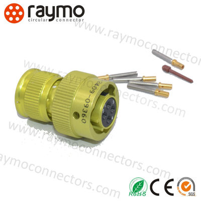 ZH23 Industry Standard Connector Equivalent to Russian CH23 with Gold/Silver Plating and Copper Alloy Contact Material