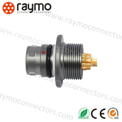 AMC Military Connector 16 pins straight plug 5Gbps Push Pull circular metal A10W*M-Pl6XBCO-OOOO